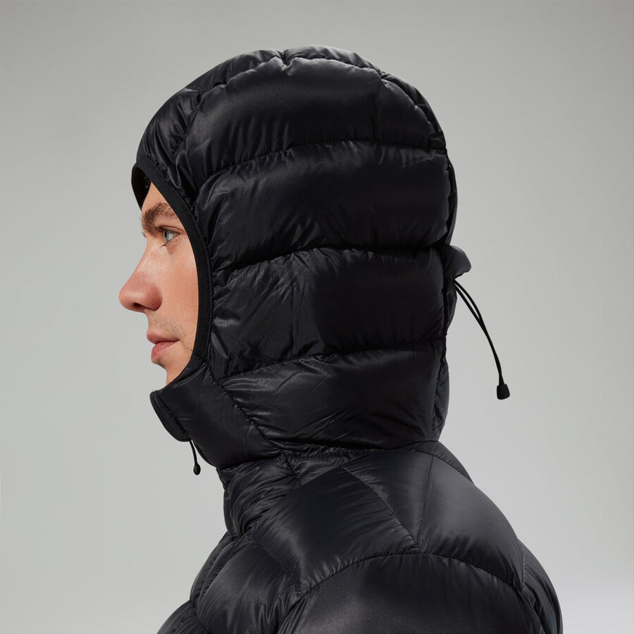 men s summit-nomad down insulated jacket - black die berghaus