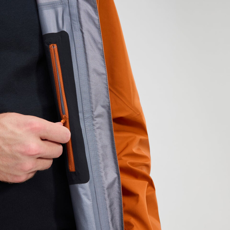 männer s summit seeker gore-tex jacke - orange berghaus