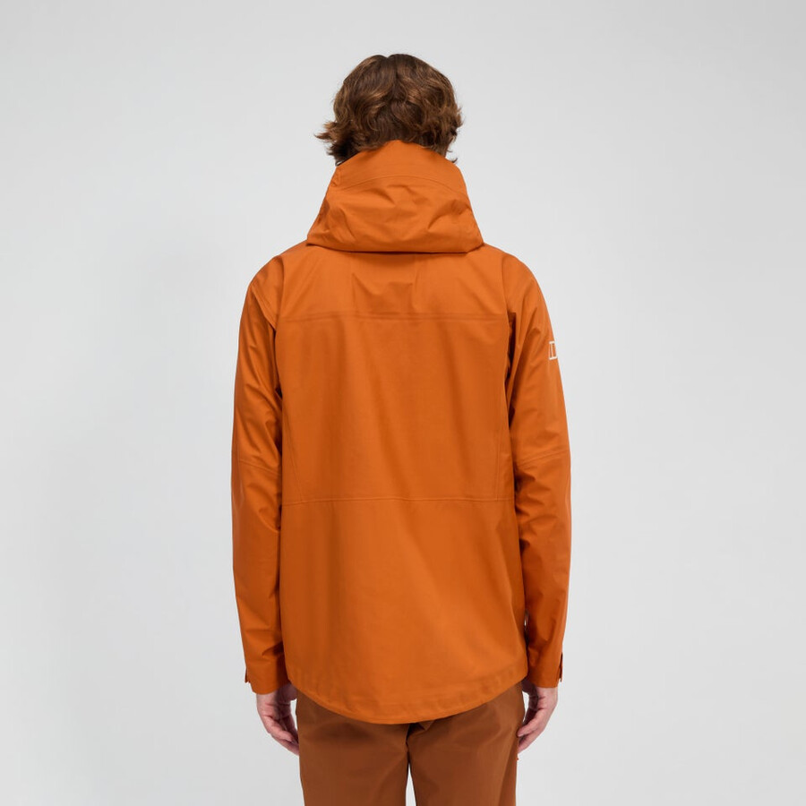 männer s summit seeker gore-tex jacke - orange berghaus