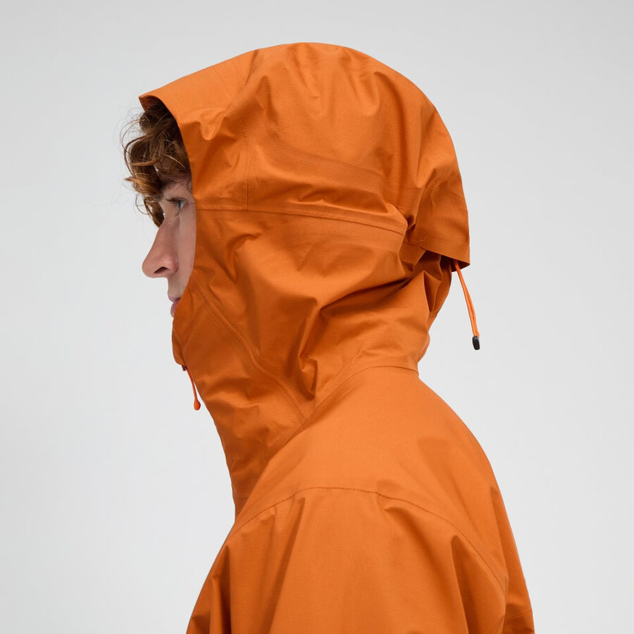 männer s summit seeker gore-tex jacke - orange berghaus