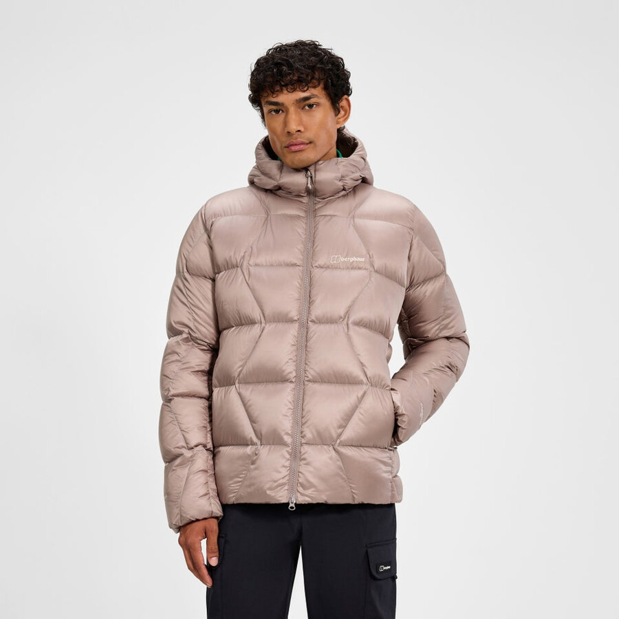 men s explorer daunenjacke - natural berghaus