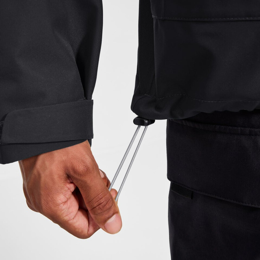 männer durchstreifen interaktive jacke - schwarz berghaus