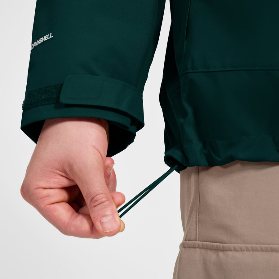 männer durchstreifen interaktive jacke - grün berghaus