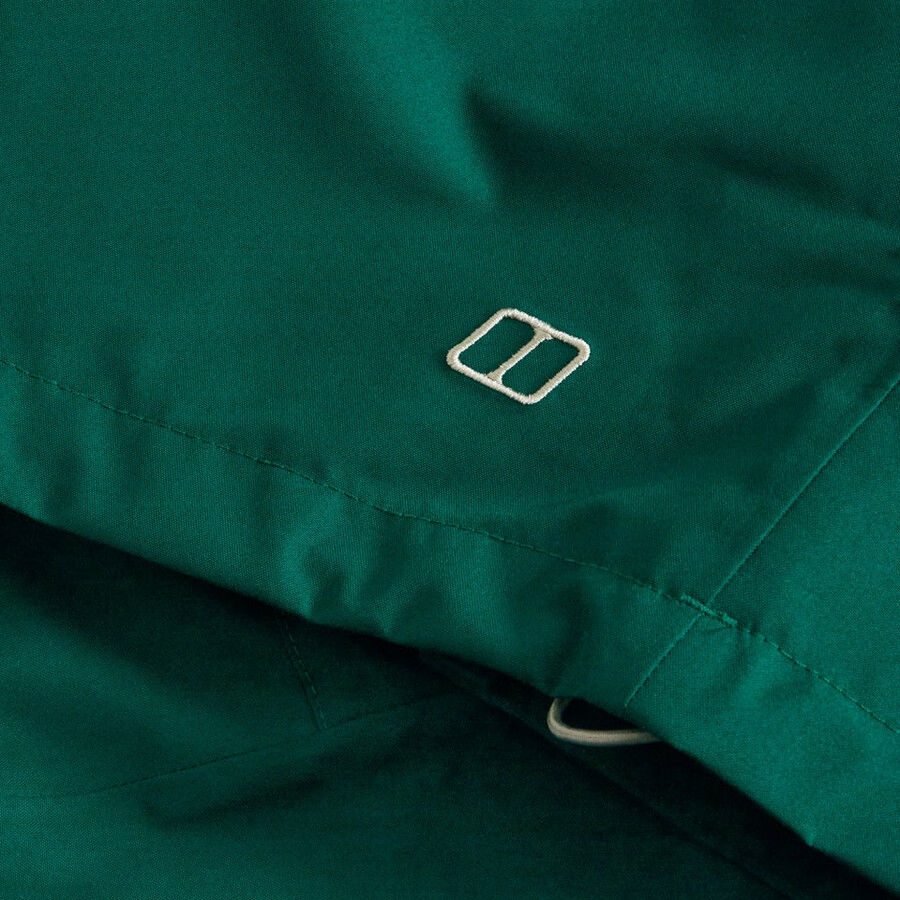 männer durchstreifen interaktive jacke - grün berghaus