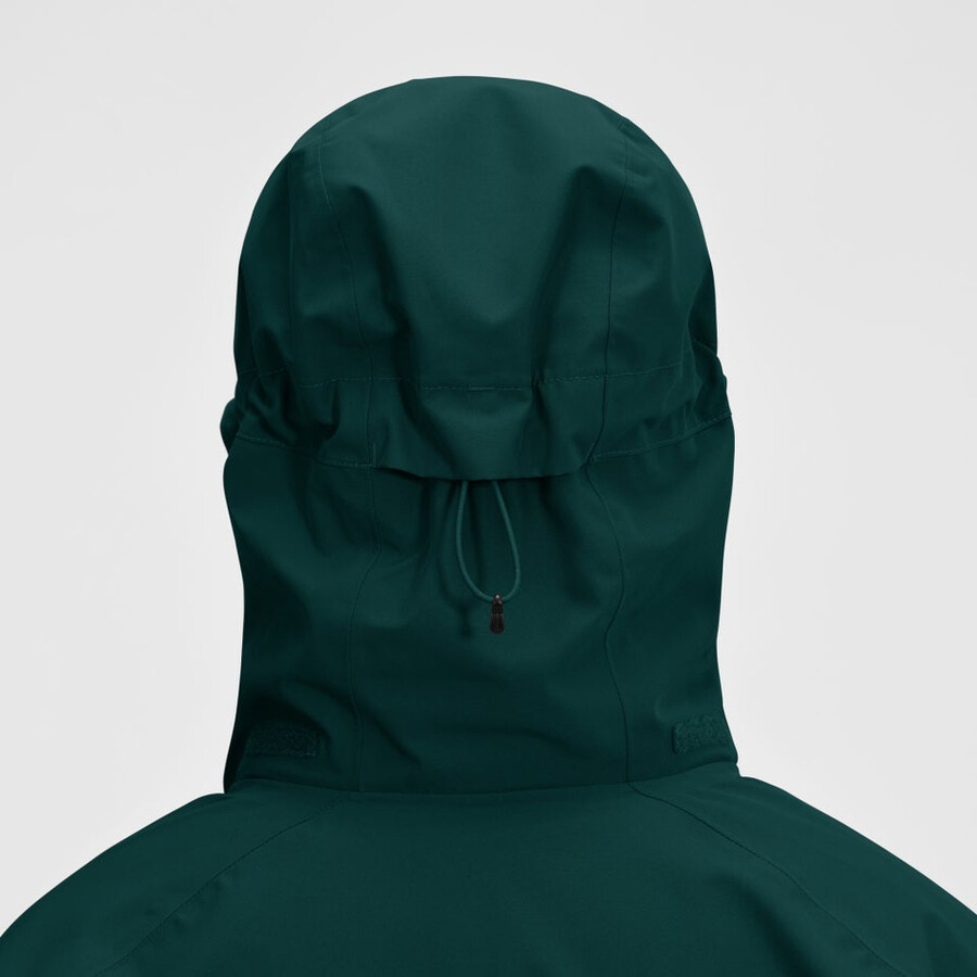 männer durchstreifen interaktive jacke - grün berghaus