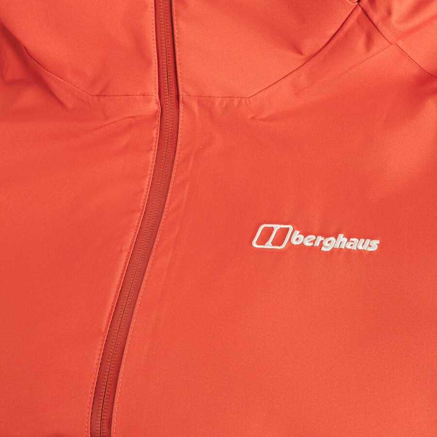 männer durchstreifen interaktive jacke - orange berghaus
