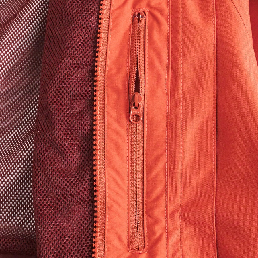 männer durchstreifen interaktive jacke - orange berghaus