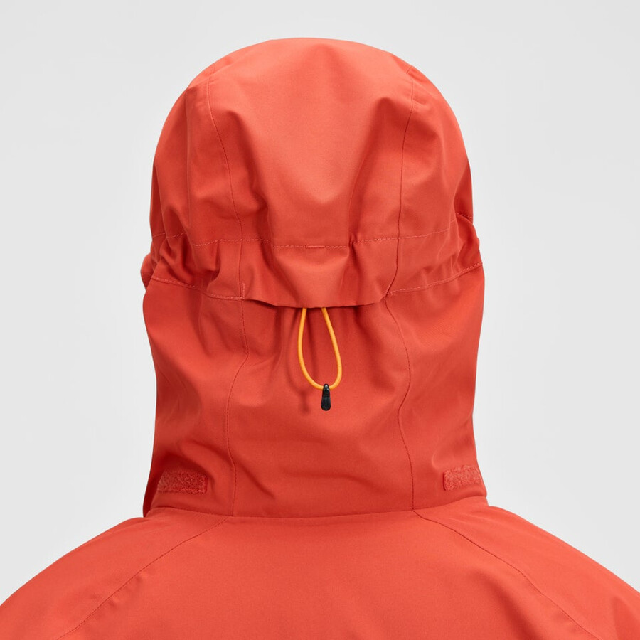 männer durchstreifen interaktive jacke - orange berghaus
