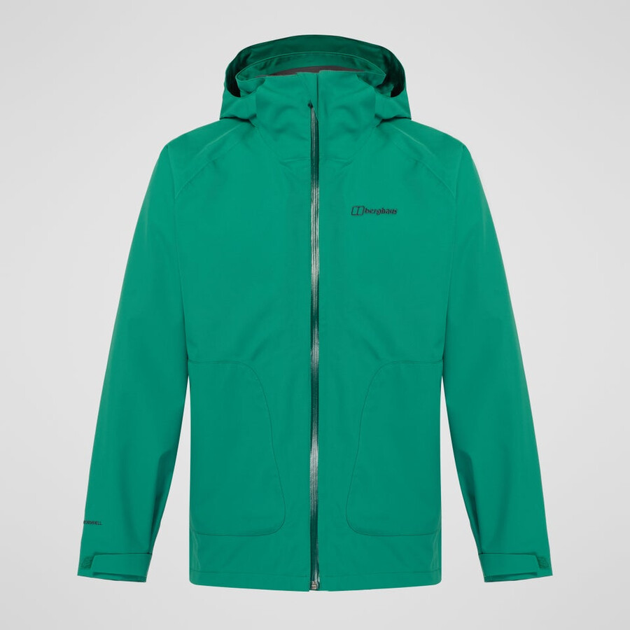 männer wansbeck insulated parka - grün berghaus