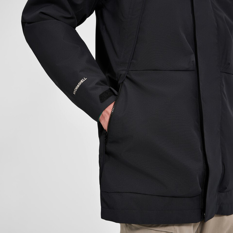 männer wansbeck parka - black die berghaus