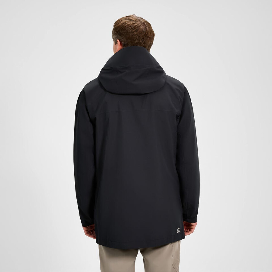 männer wansbeck parka - black die berghaus
