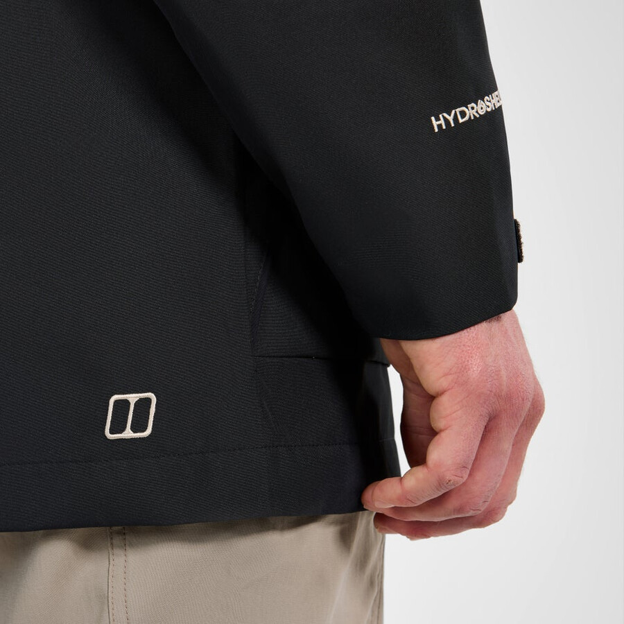 männer wansbeck parka - black die berghaus