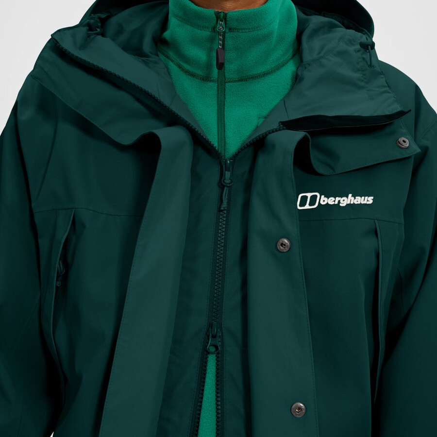 männer wansbeck parka - grün berghaus