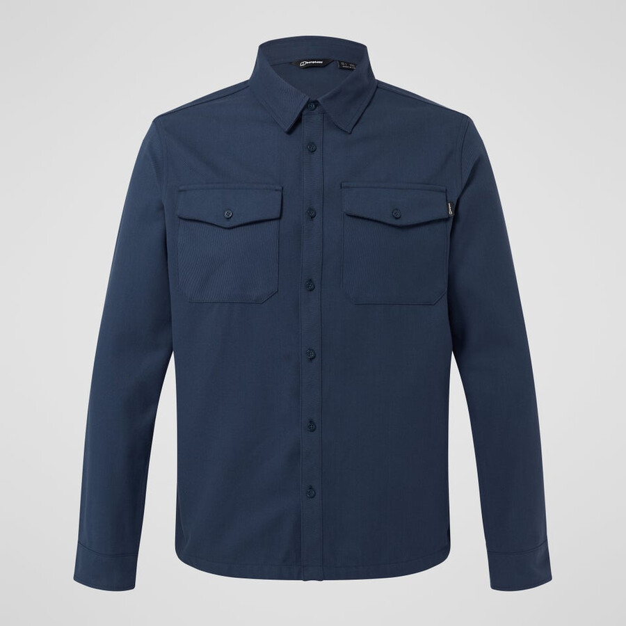 männer snarford shirt - dark blue berghaus