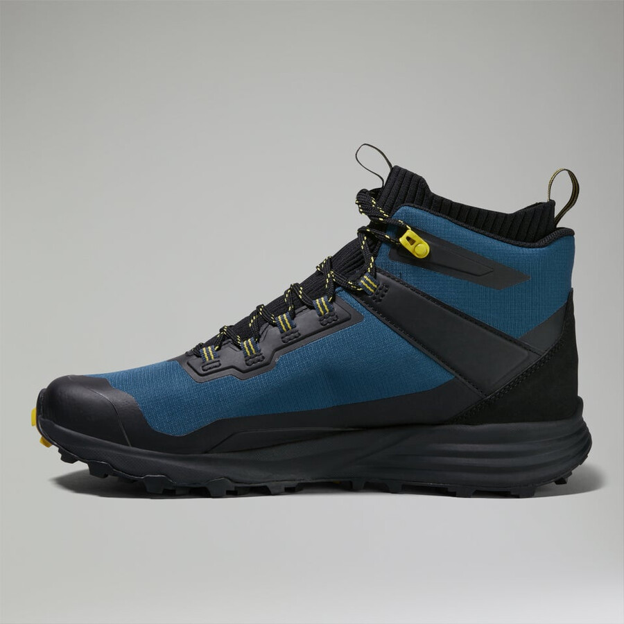 männer vc22 mid gore-tex wasserdichter schuh - schwarznavy berghaus
