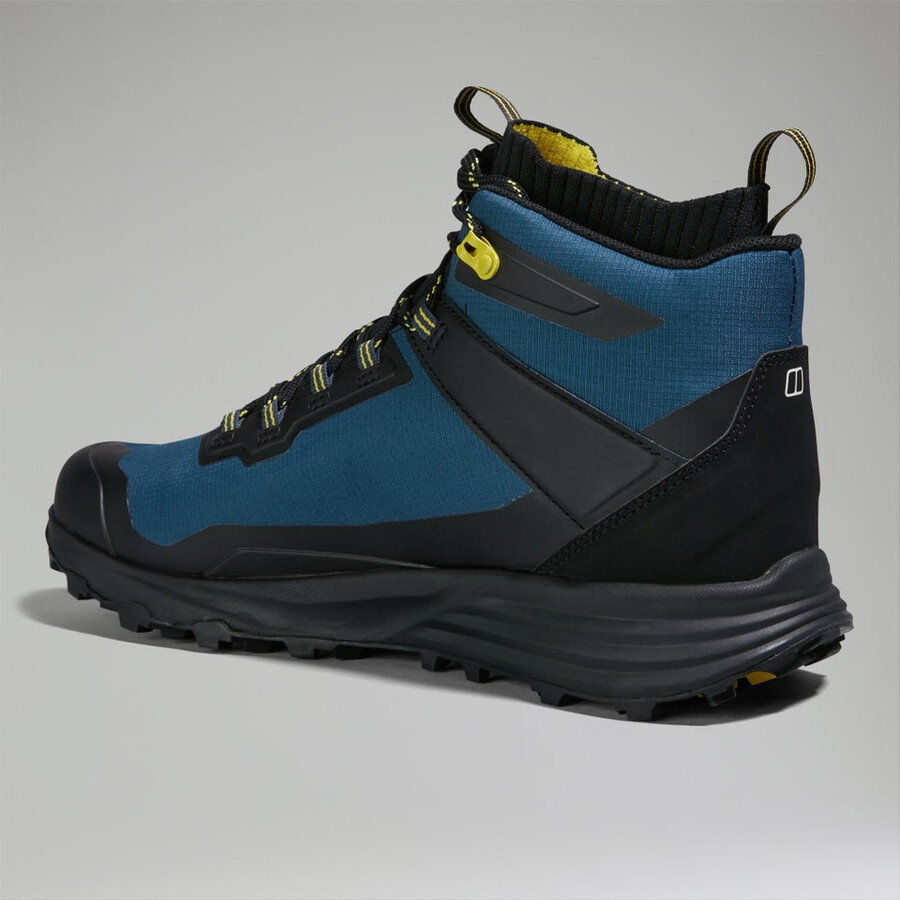 männer vc22 mid gore-tex wasserdichter schuh - schwarznavy berghaus