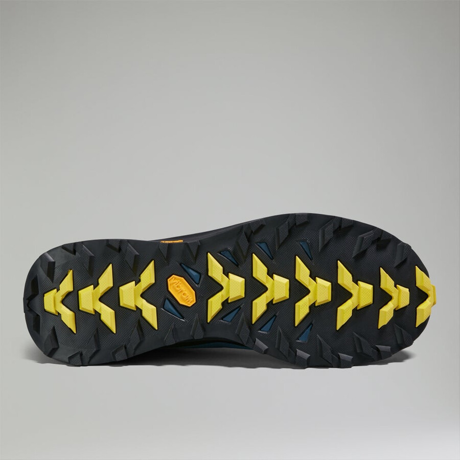 männer vc22 mid gore-tex wasserdichter schuh - schwarznavy berghaus