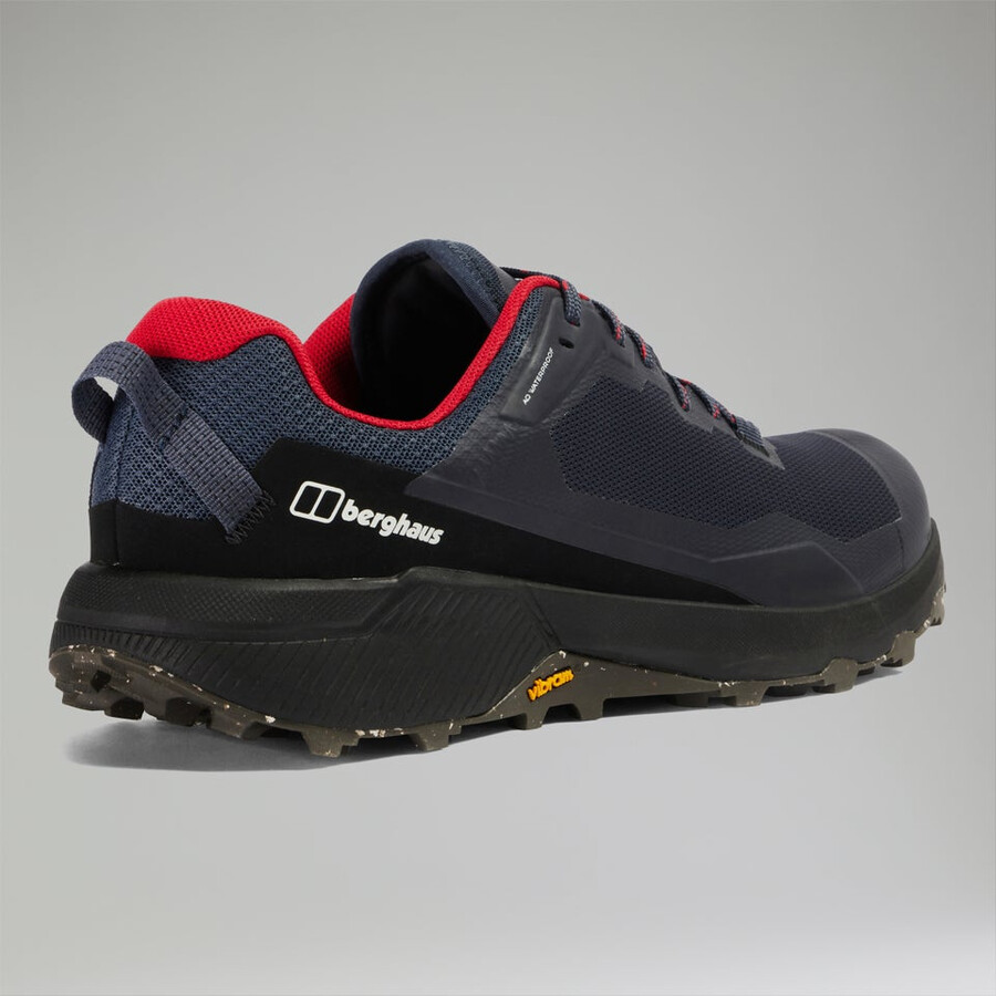 männer revolutionieren aktiv schuh - dark blueblack die berghaus