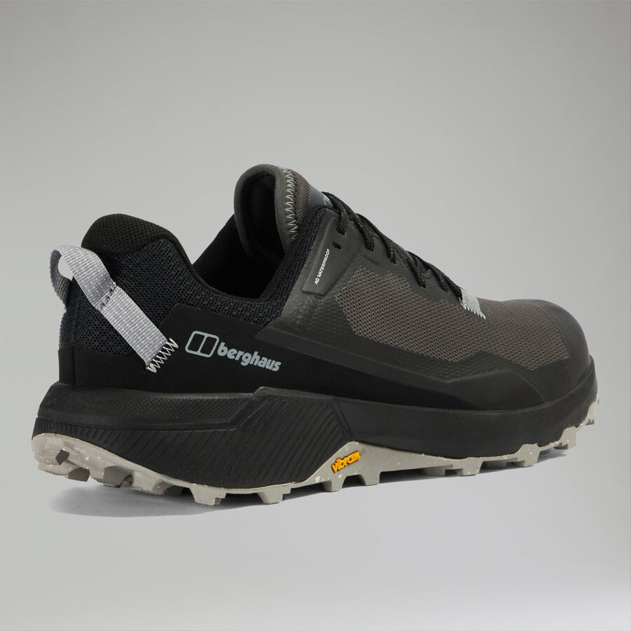 männer revolutionieren active-schuh - blackdark grey berghaus