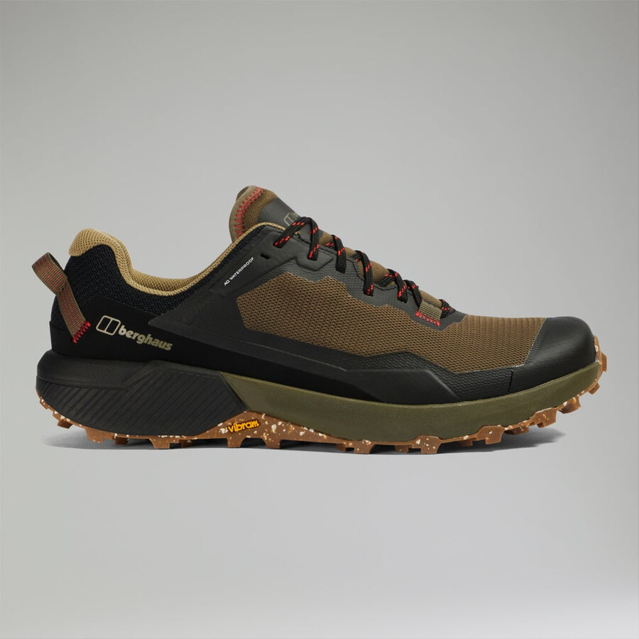 männer revolutionieren active-schuh - blackdark green berghaus