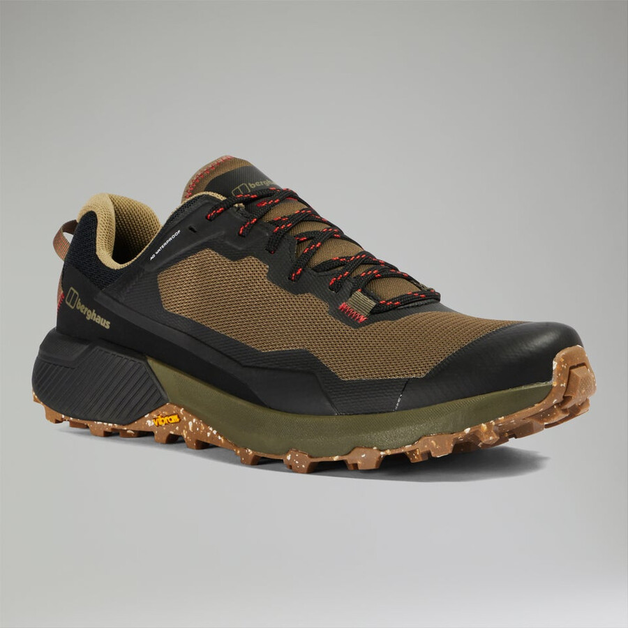 männer revolutionieren active-schuh - blackdark green berghaus