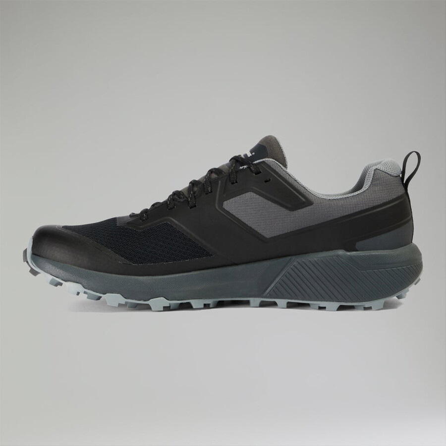 men s trailway active gore-tex schuh - blackdark grey berghaus