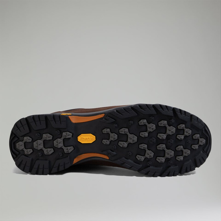 herren fellmaster active gore-tex 2.0 schuh - braunorange berghaus