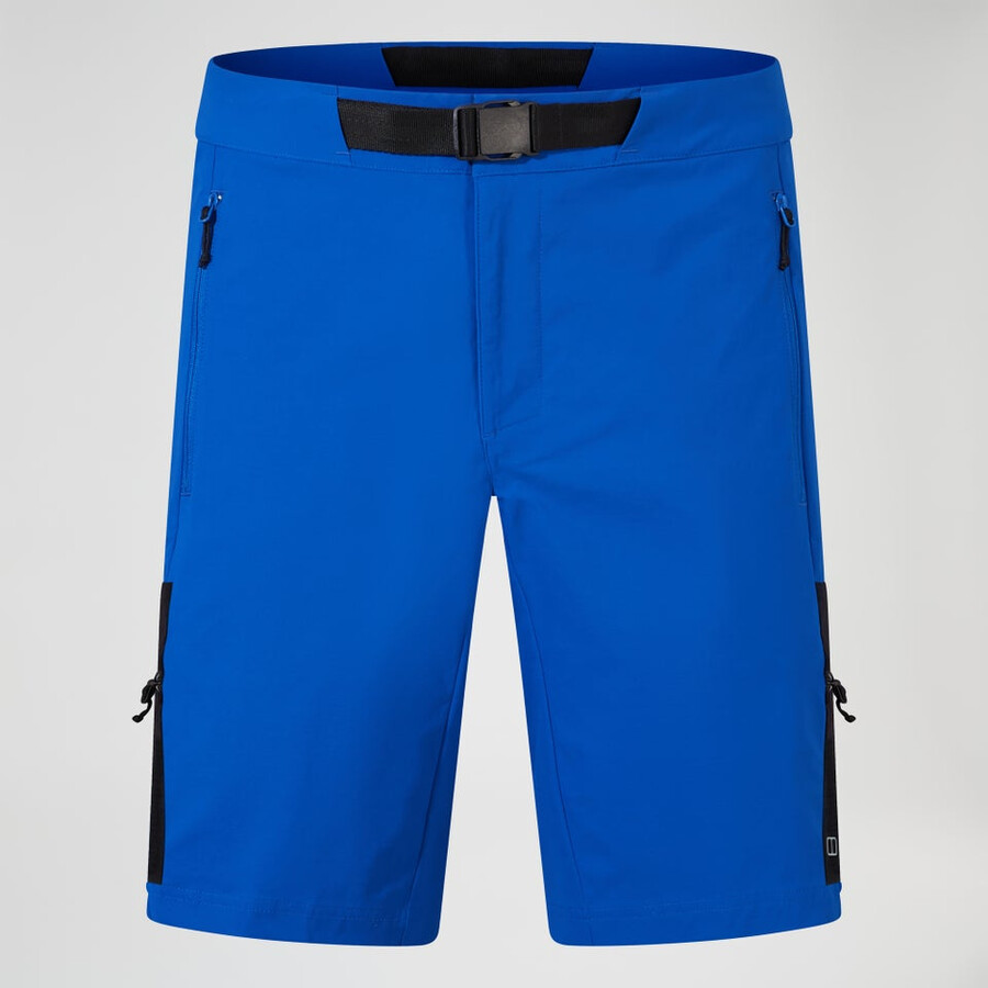 männer-wanderung-air stretch short - blau berghaus