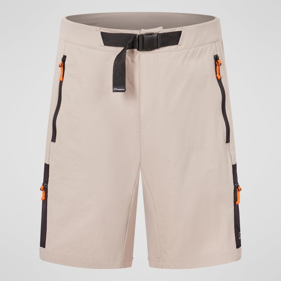 männer-wanderung-air stretch short - grau berghaus