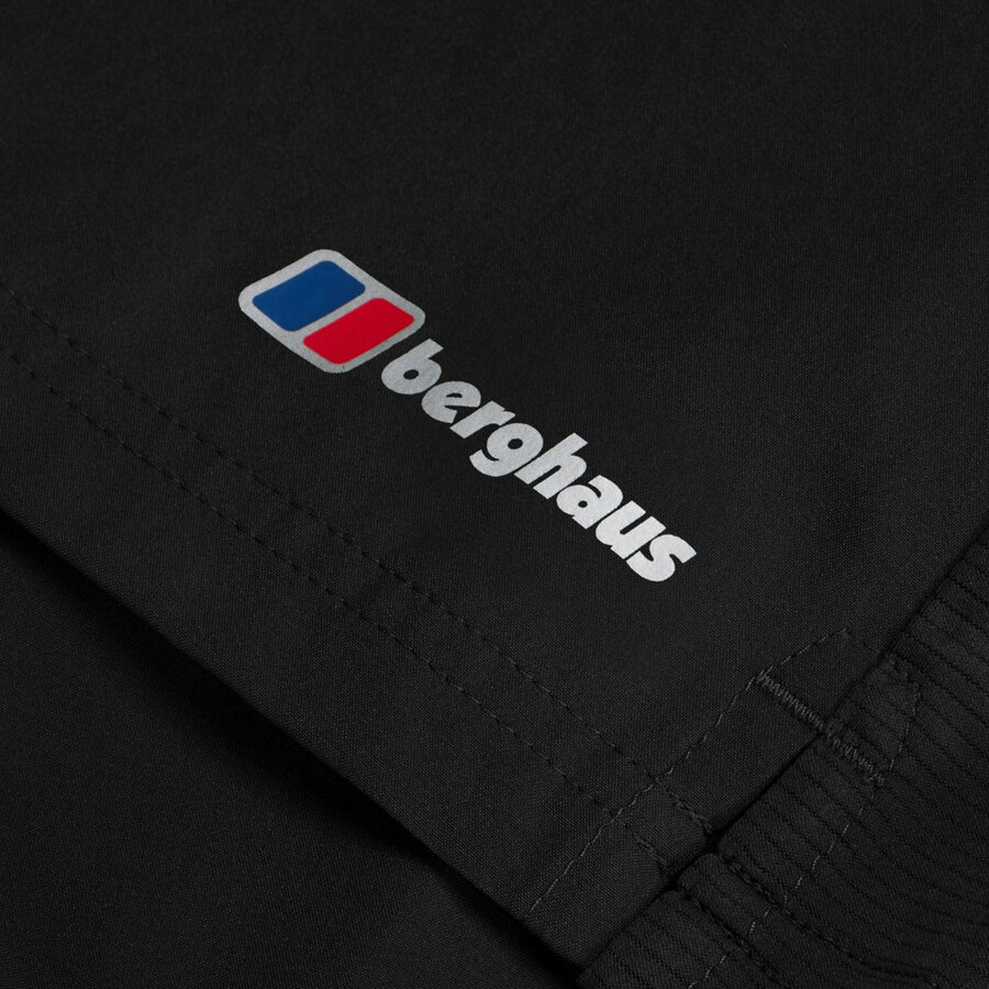 männer s wayside short - black die berghaus