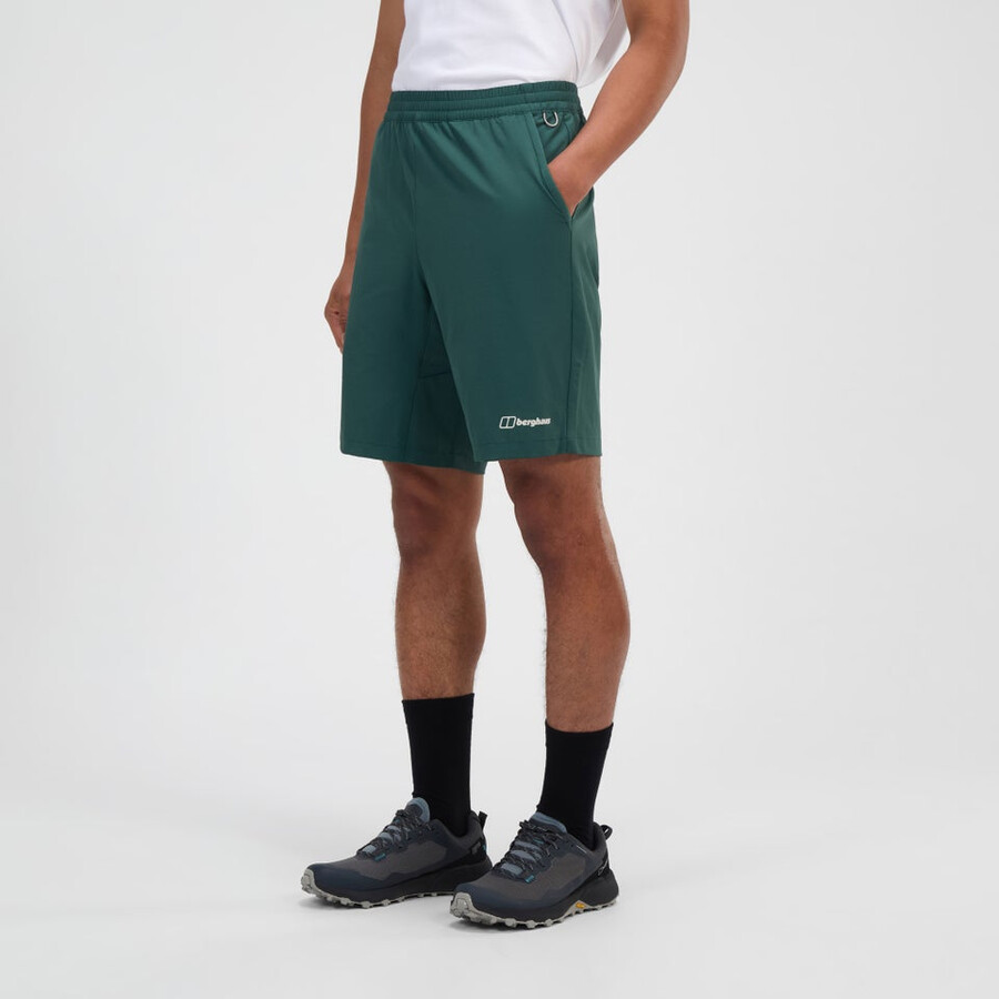 männer wandermoor wind kurz - grün berghaus