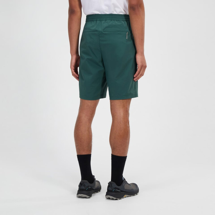 männer wandermoor wind kurz - grün berghaus