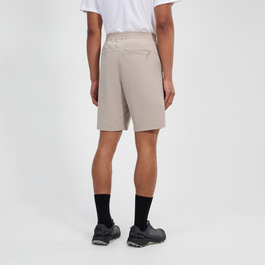 männer wandermoor wind kurz - grau berghaus