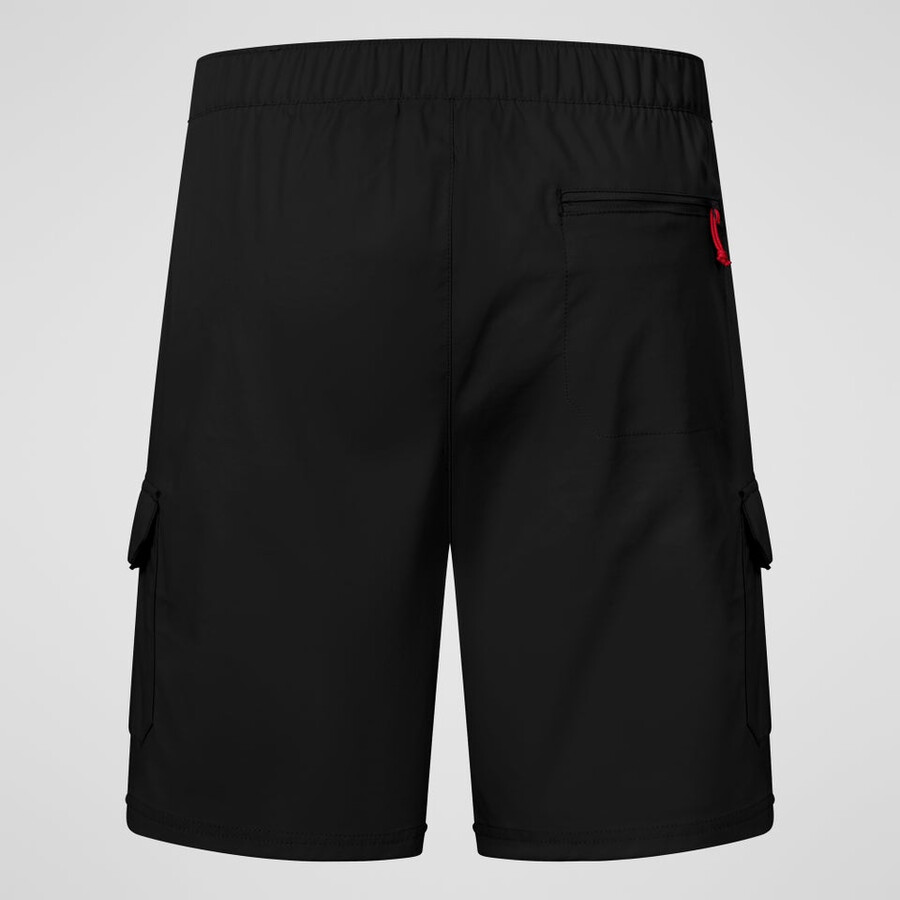 männer kirkfell cargo short - black die berghaus