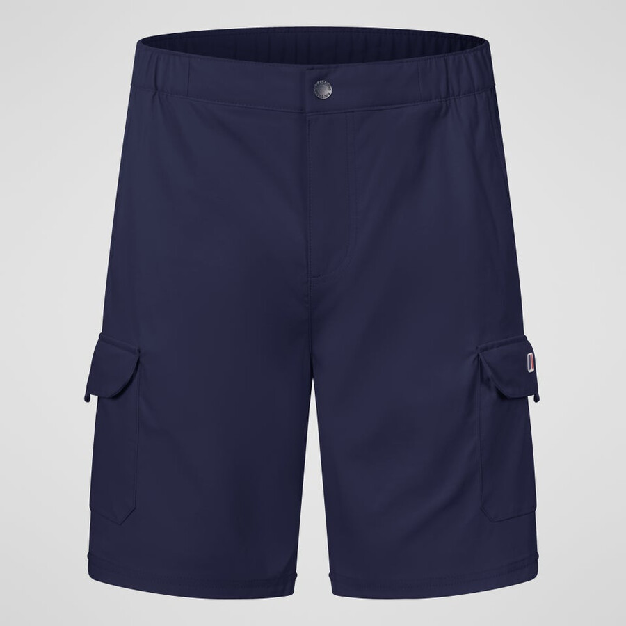 männer kirkfell cargo-short - blau berghaus