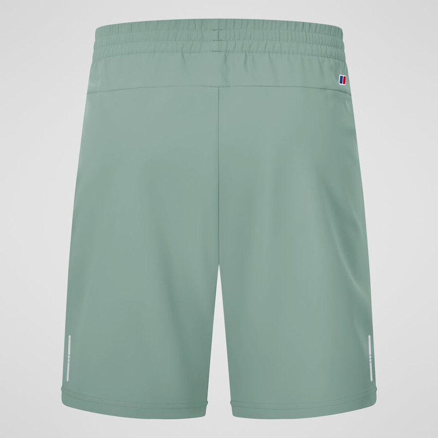 men s terrain trek-kurz - grün berghaus