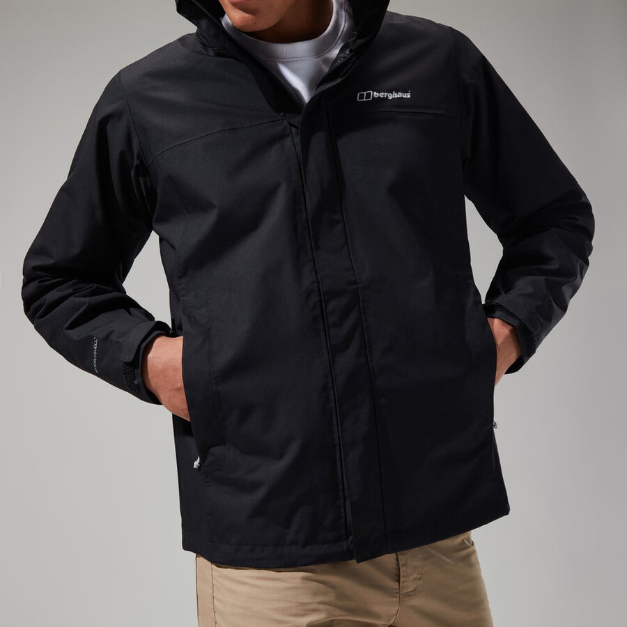 men s rg alpha 2.0 jacke - schwarz berghaus