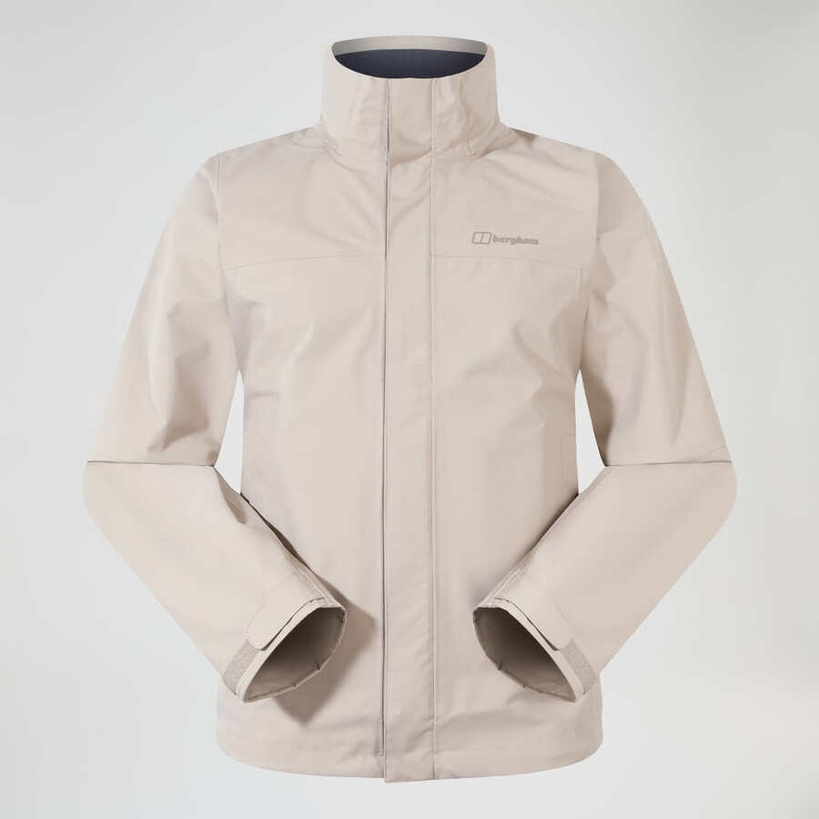 men s rg alpha 2.0 wasserdichte jacke - grau berghaus