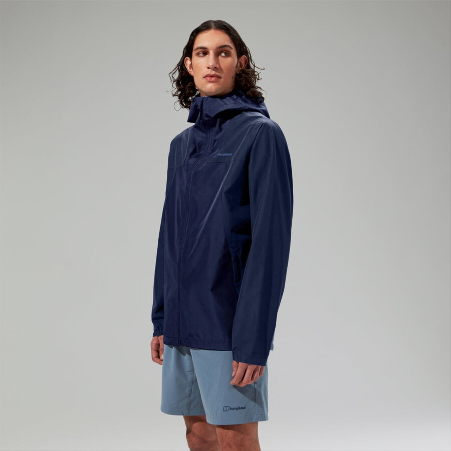 men s deluge pro 3.0 waterproof jacket blue berghaus