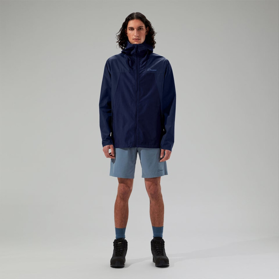 men s deluge pro 3.0 waterproof jacket blue berghaus