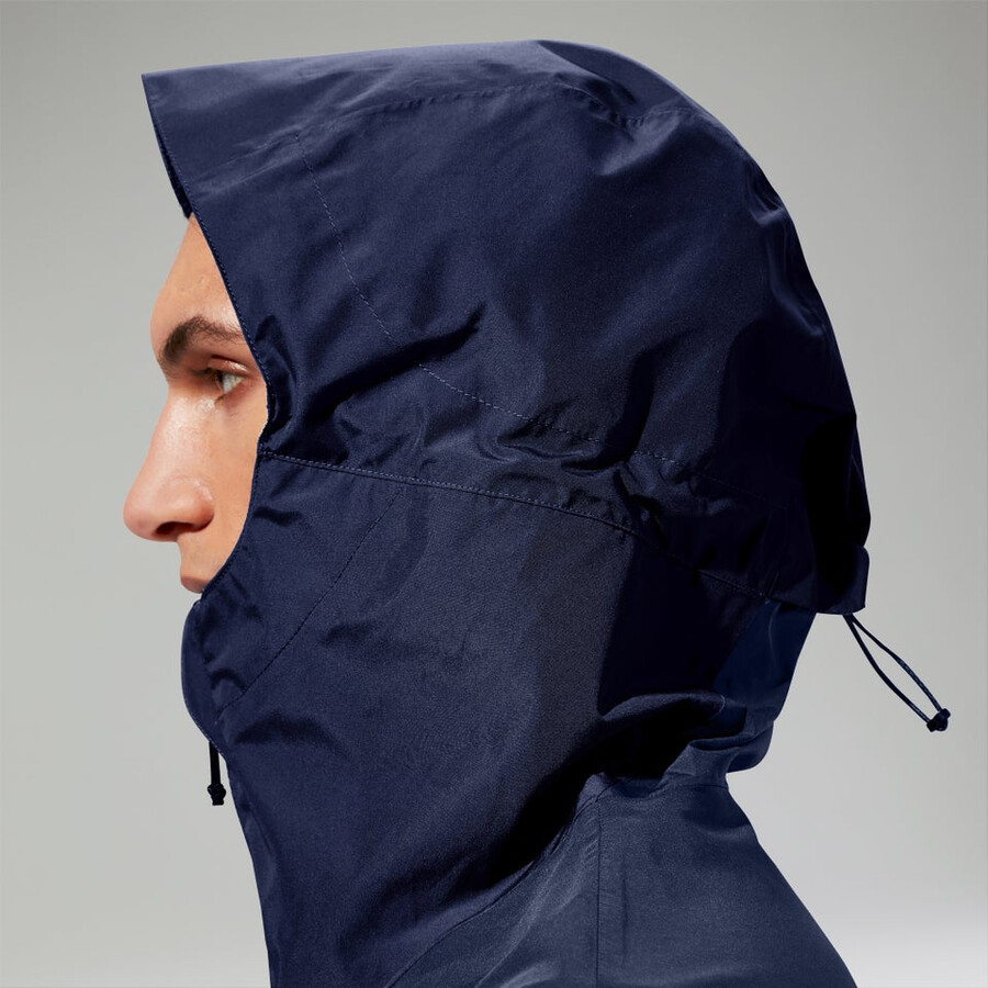 men s deluge pro 3.0 waterproof jacket blue berghaus