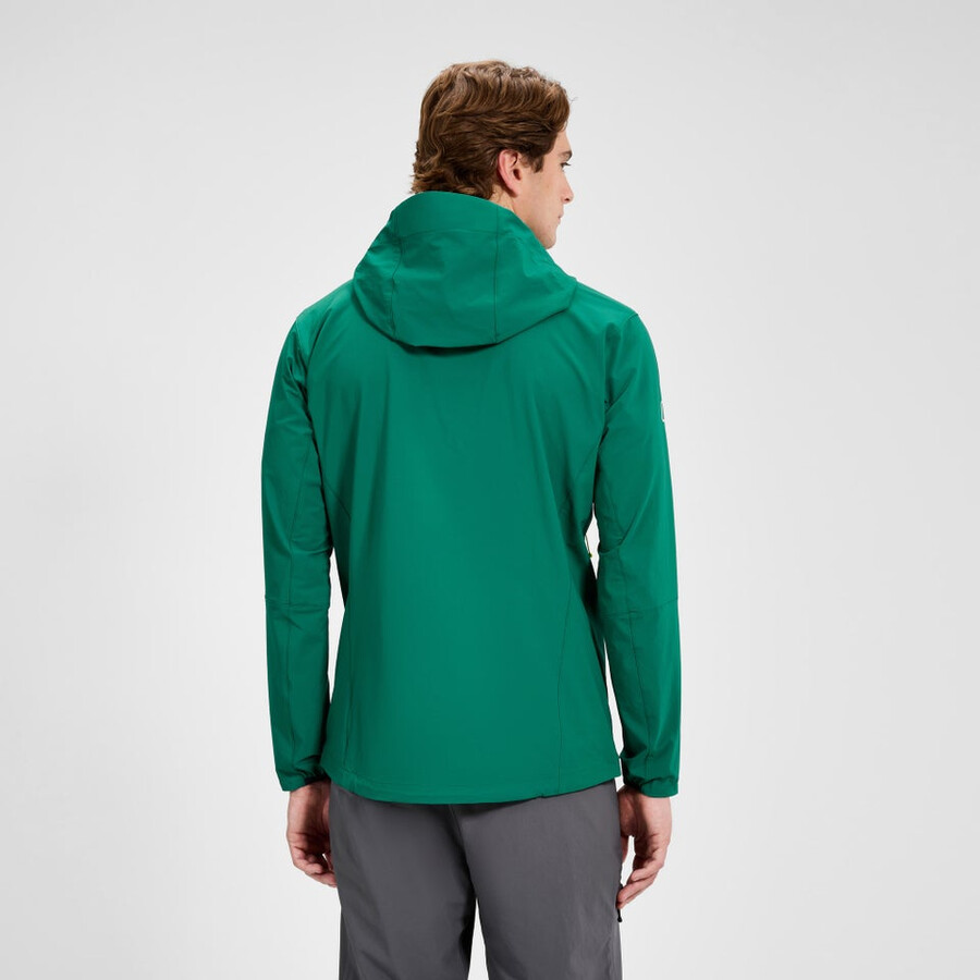 männer s ridge-roamer lite softshell jacke - grün berghaus