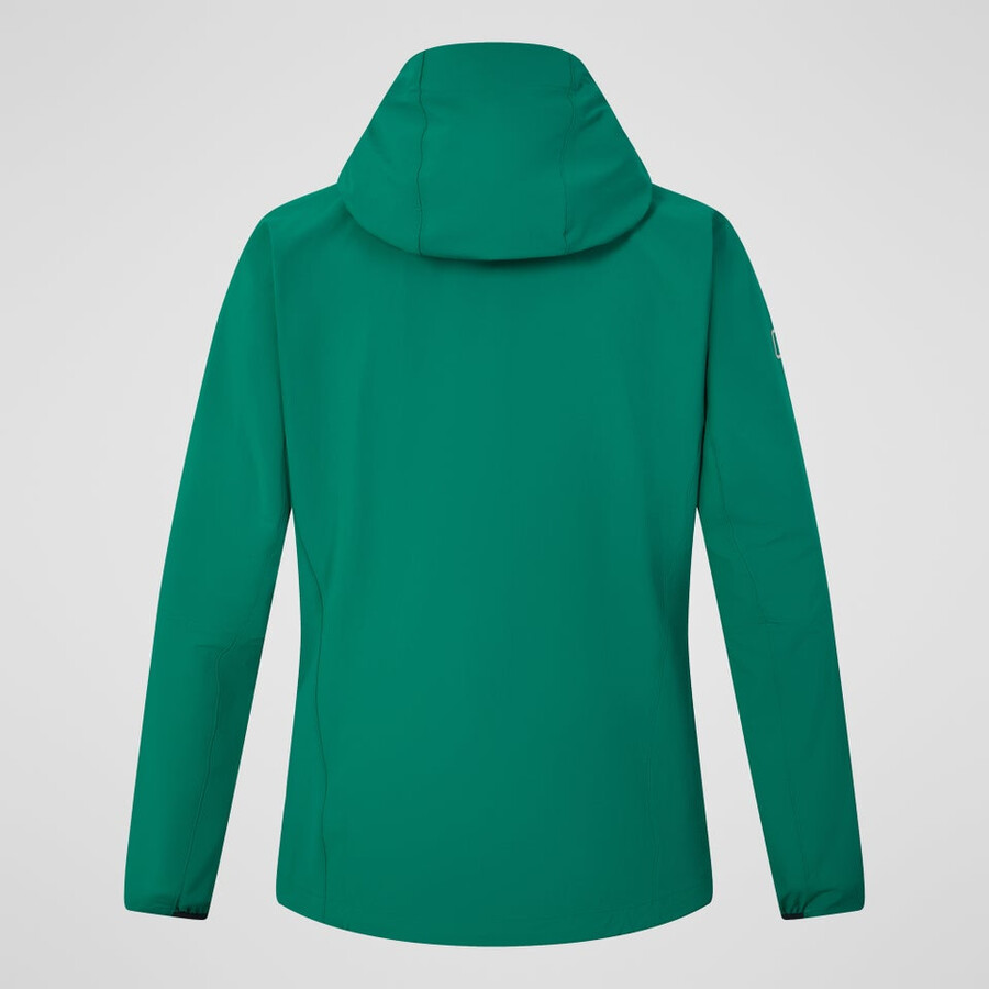 männer s ridge-roamer lite softshell jacke - grün berghaus