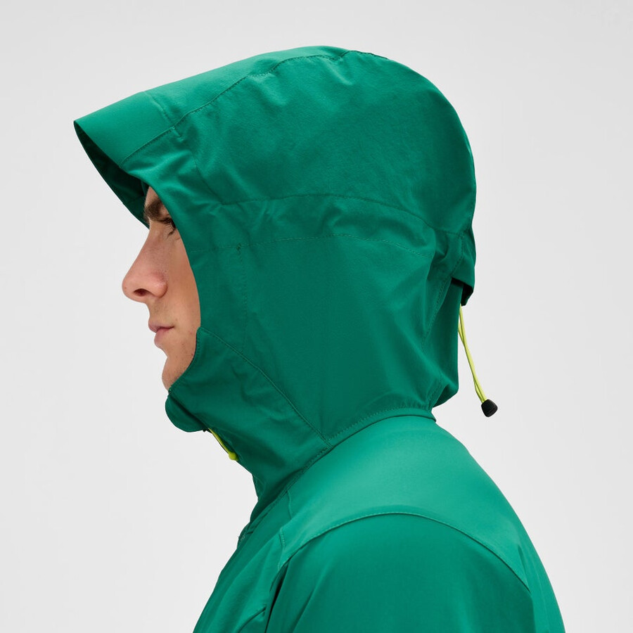 männer s ridge-roamer lite softshell jacke - grün berghaus