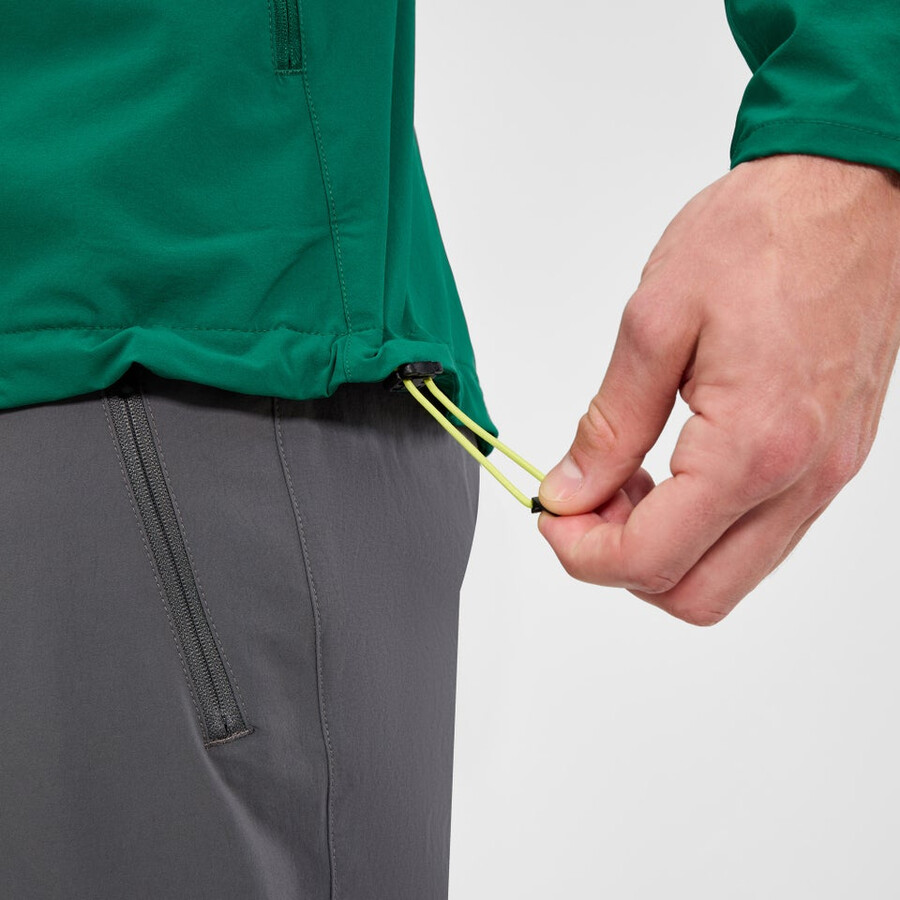 männer s ridge-roamer lite softshell jacke - grün berghaus
