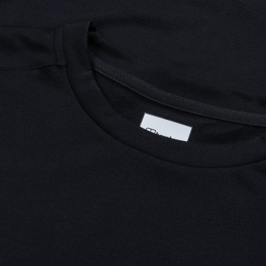 herren relaxed short sleeve tech tee - black die berghaus