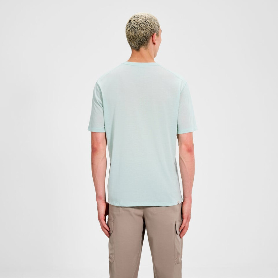 men s entspannt mit kurzen Ärmeln tech tee - green berghaus