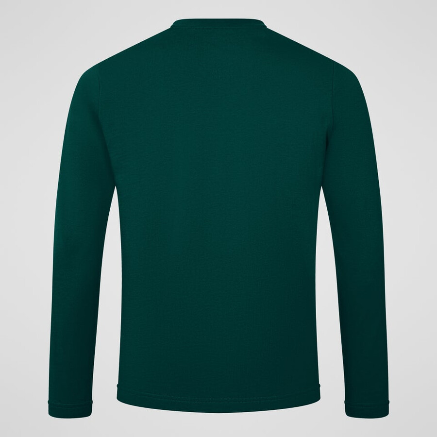 men s big logo long sleeves tee - green berghaus