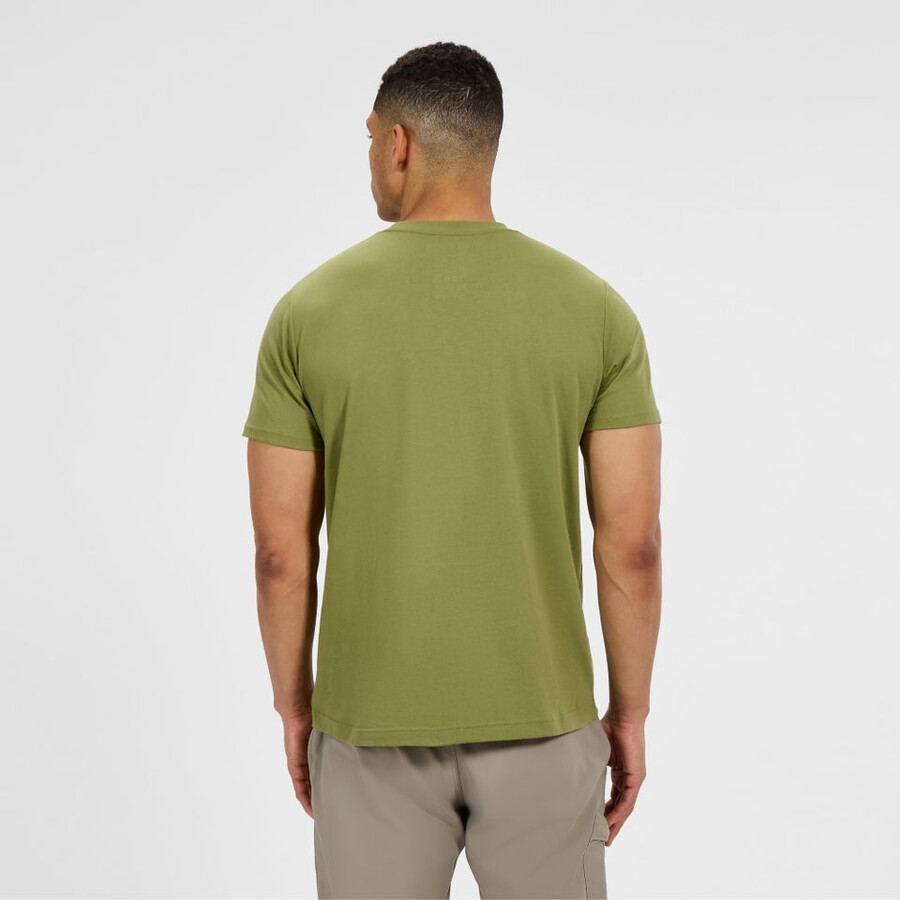 männer s-klasse-logo-t-shirt - grün berghaus
