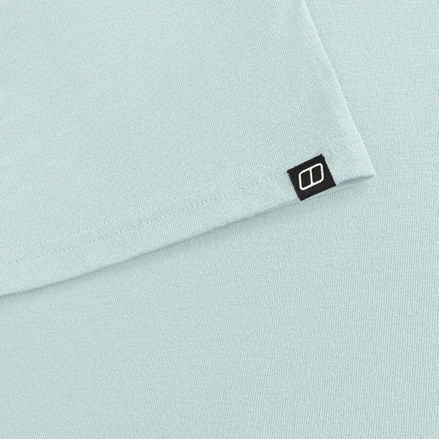 männer s-klasse-logo-t-shirt - grün berghaus